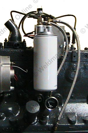 Lincoln oil filter upgrade kit