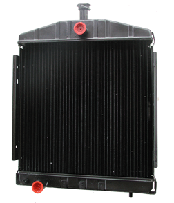 rear view of the SA-200 replacement radiator