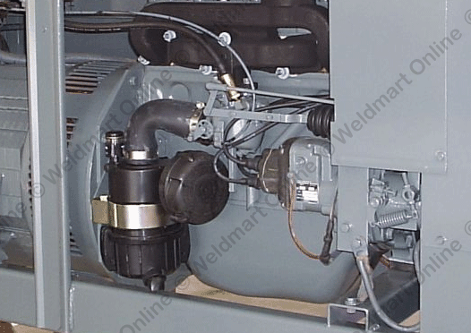 Different view of the Reliable Air Filter installed on K-6090 with Zenith carburetor