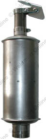 replacement muffler for welding machines with Continental flat-head engines